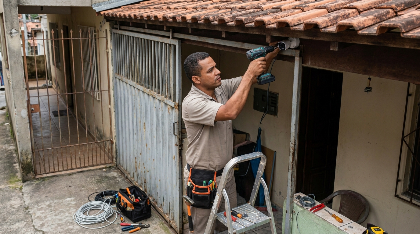 Instalacao de cameras de seguranca em Uberlândia‑MG