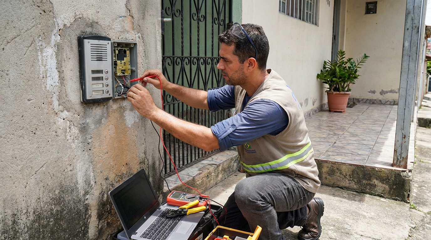 Reparo de interfone em Uberlândia‑MG